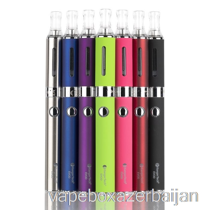 E-Juice Vape Kanger EVOD BLISTER Kit 2PK - Red